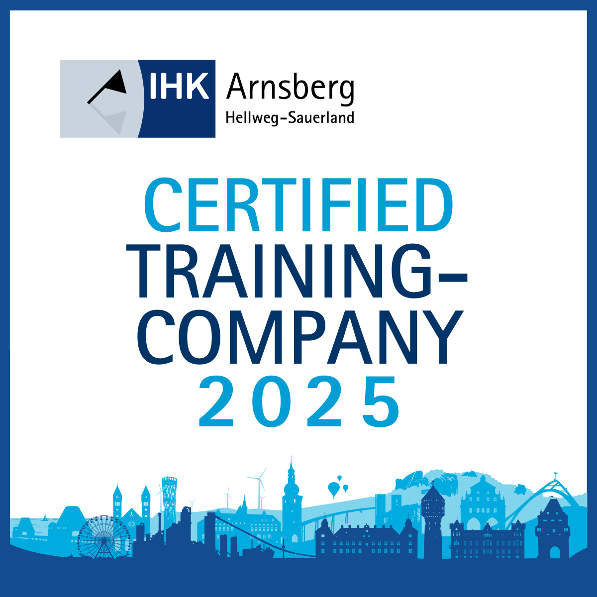 We train apprentices!